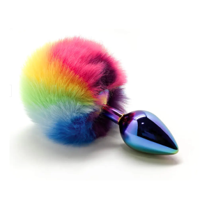 Plug Anal Metálico Multicolor Wooomy Filippi